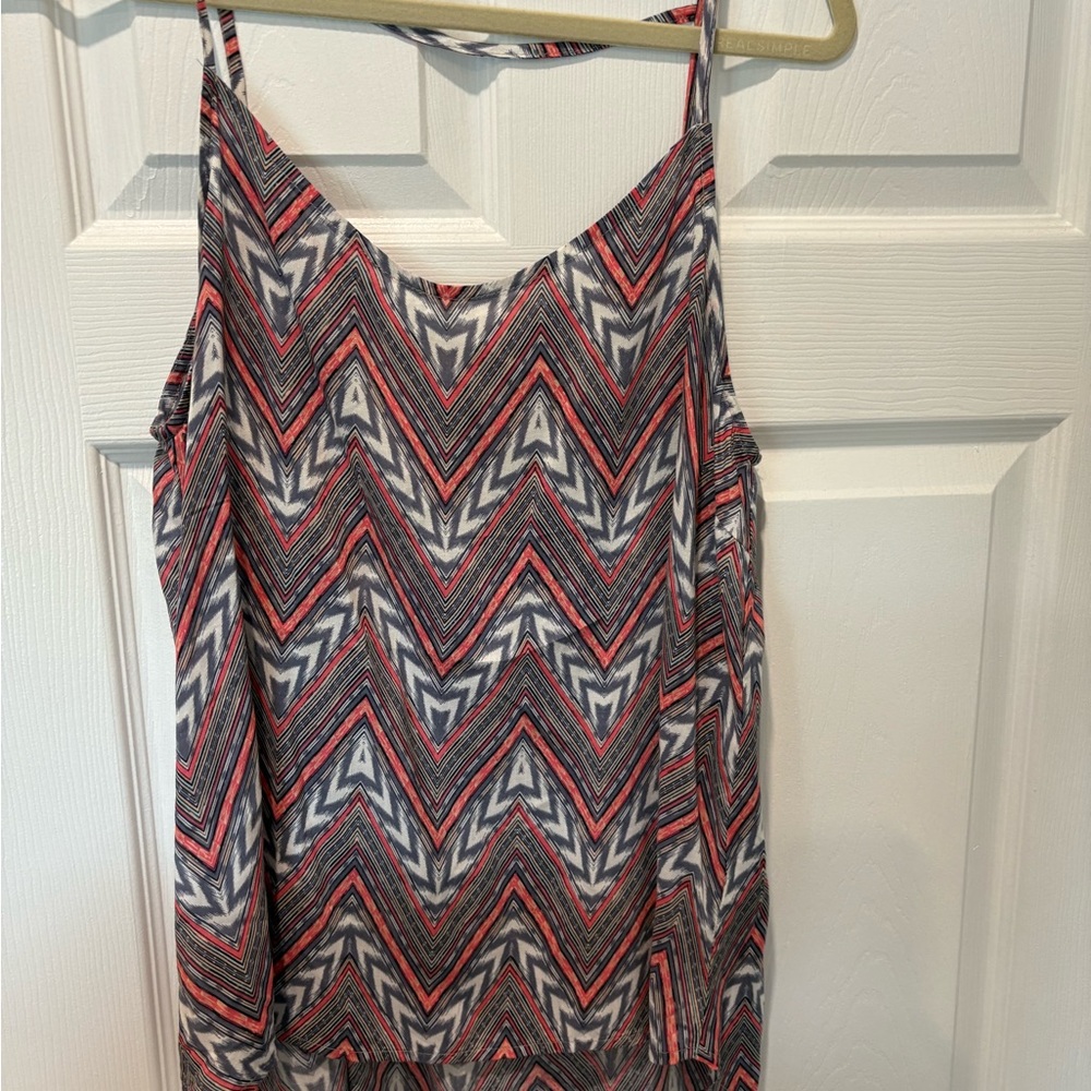 Pixley Multicolor Chevron Top
